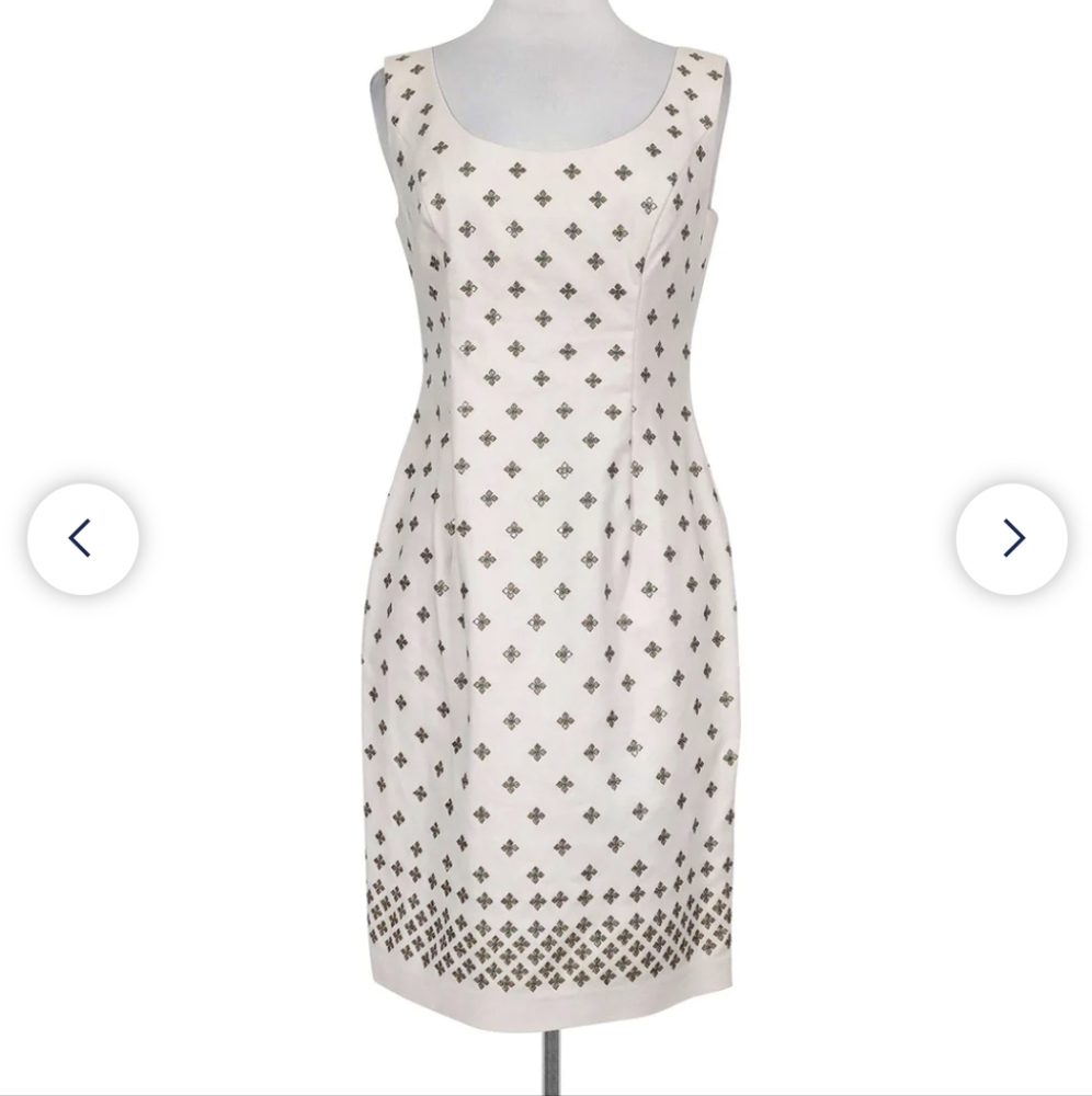 Marchesa Voyage Dusty Pink Sequin Sheath Dress